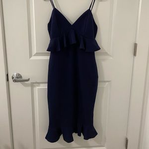 Navy Cocktail Dress